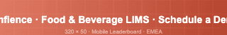 320 × 50 · Mobile Leaderboard